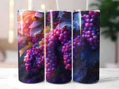 Vineyard Grapes 1 Tumbler Wrap - CraftNest - Digital Crafting and Art