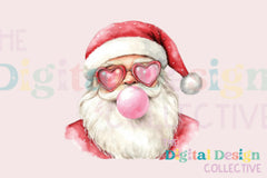 Vintage Coquette Santa Christmas Art Clipart Bundle - CraftNest - Digital Crafting and Art