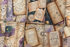 Vintage Astrology 2 Junk Journal Papers - CraftNest - Digital Crafting and Art