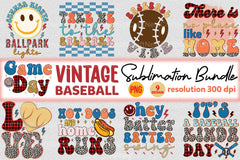 Vintage Baseball Clipart Bundle 2 - CraftNest - Digital Crafting and Art