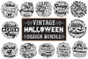 Vintage Halloween Design SVG Bundle