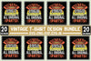 Vintage T-Shirt Design SVG Bundle 2