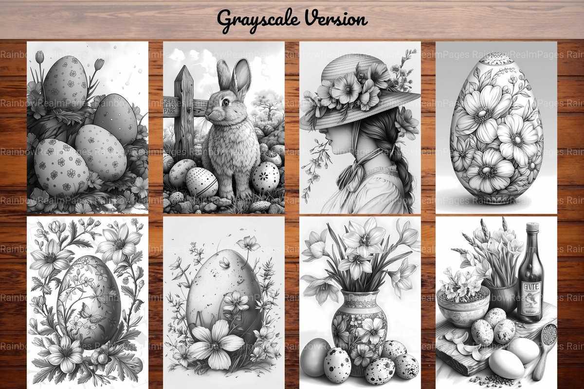 Vintage Easter Coloring Books - CraftNest