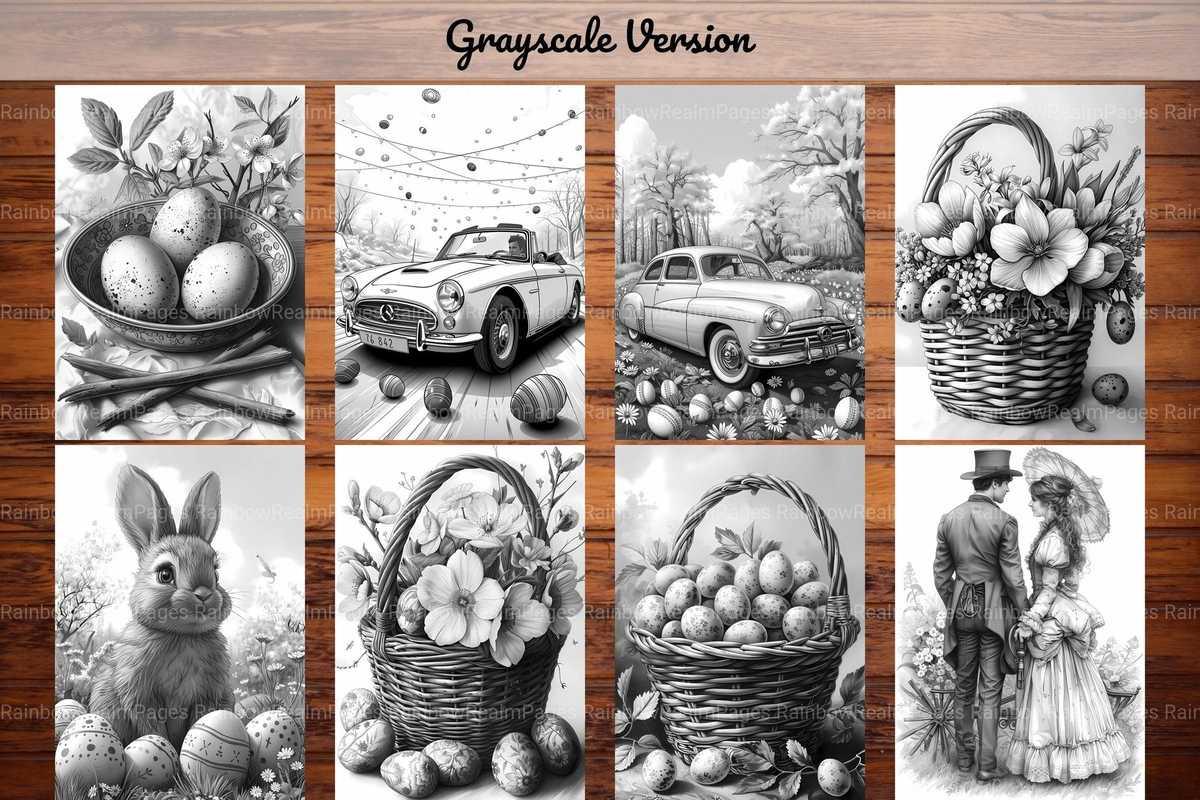 Vintage Easter Coloring Books - CraftNest