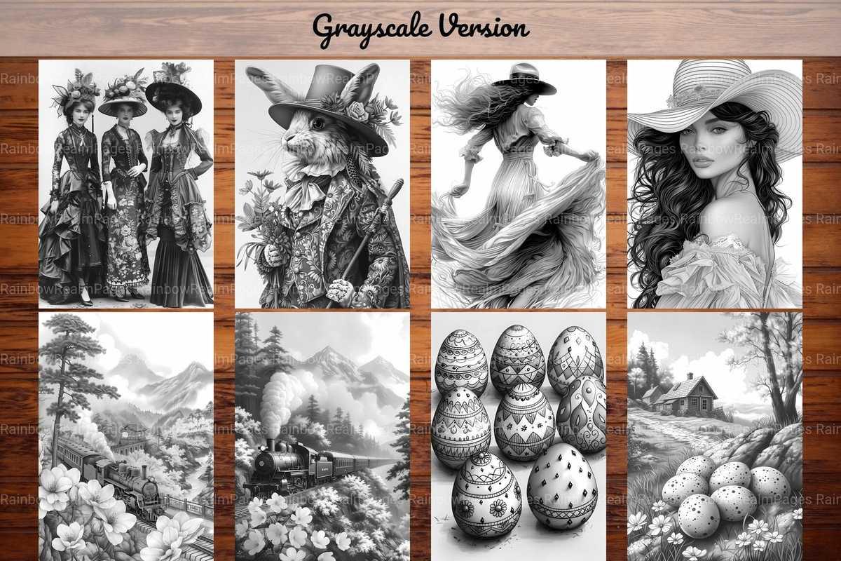 Vintage Easter Coloring Books - CraftNest