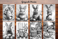 Vintage Easter Coloring Books - CraftNest