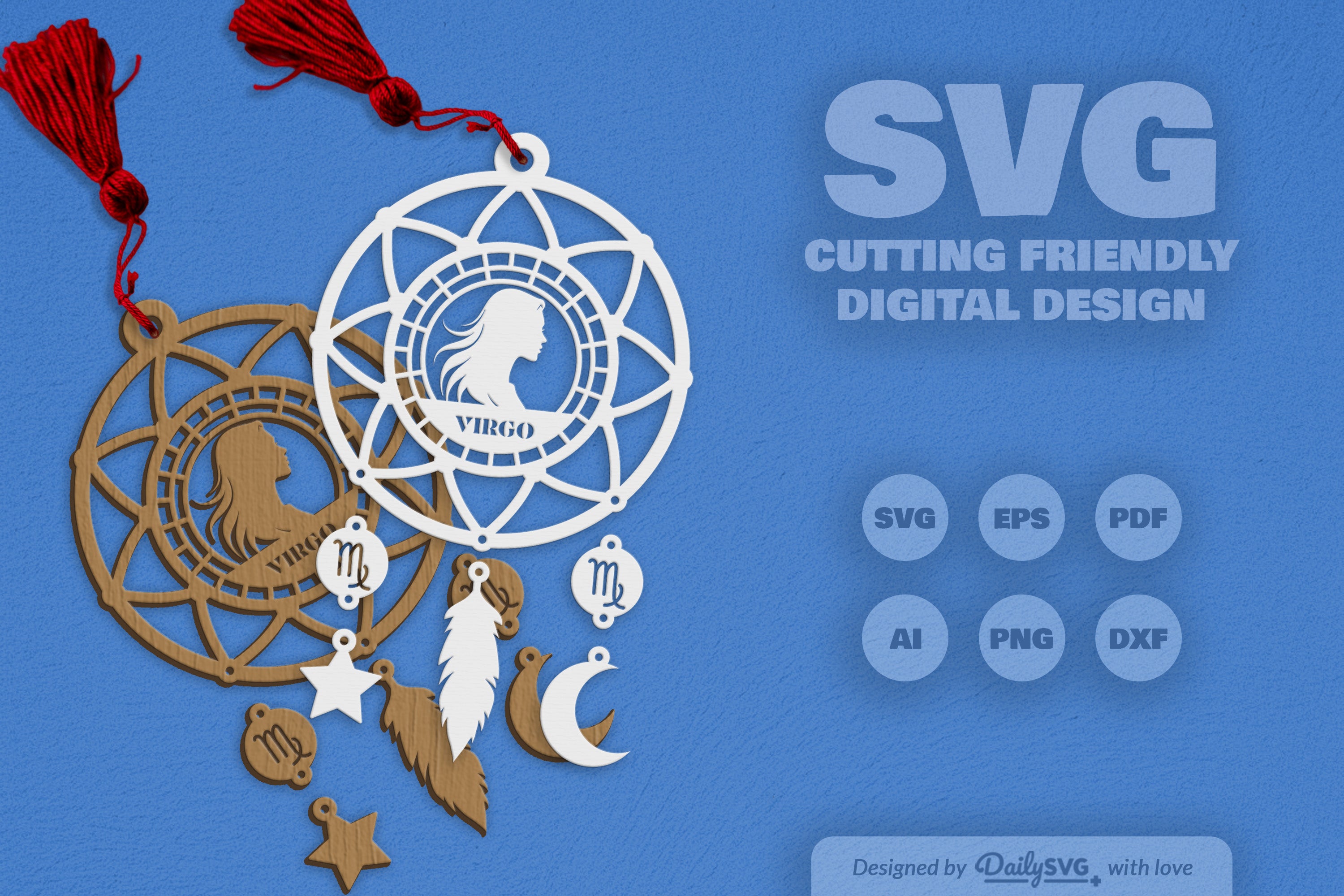 Virgo Dream Catcher Set SVG Bundle 2