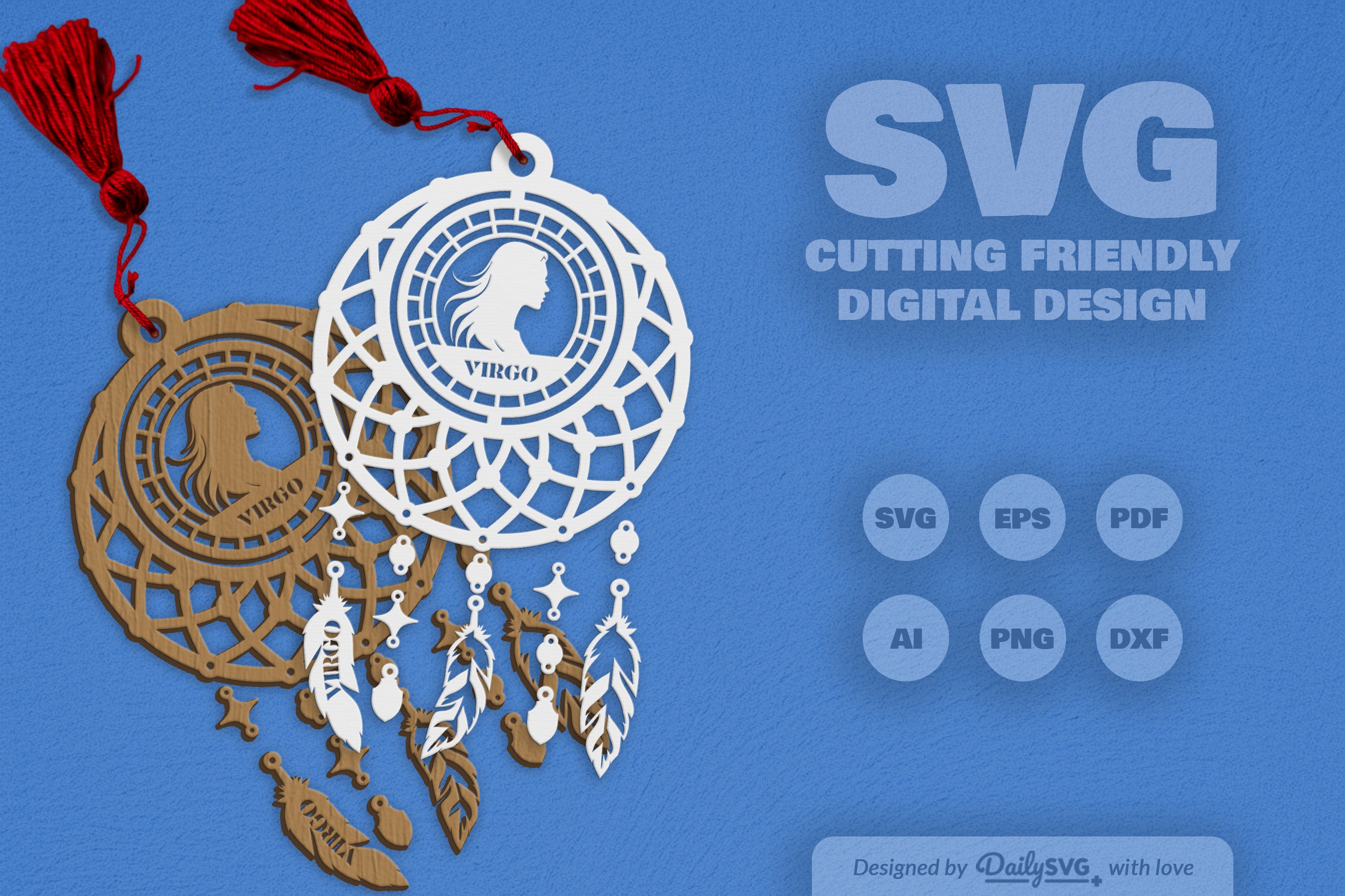 Virgo Dream Catcher Set SVG Bundle 3