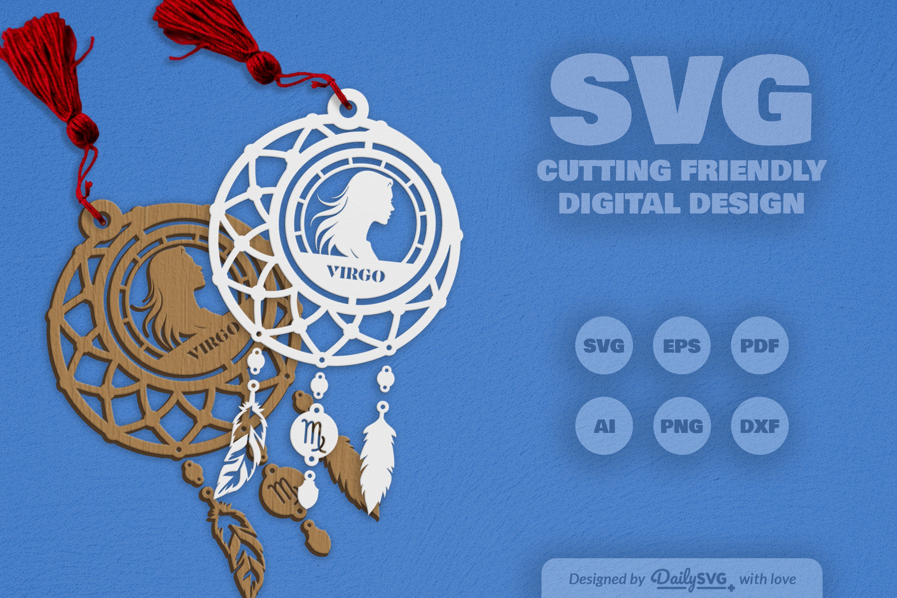 Virgo Dream Catcher Set SVG Bundle 4
