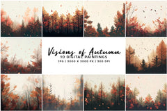 Visions of Autumn - CraftNest - Digital Crafting and Art