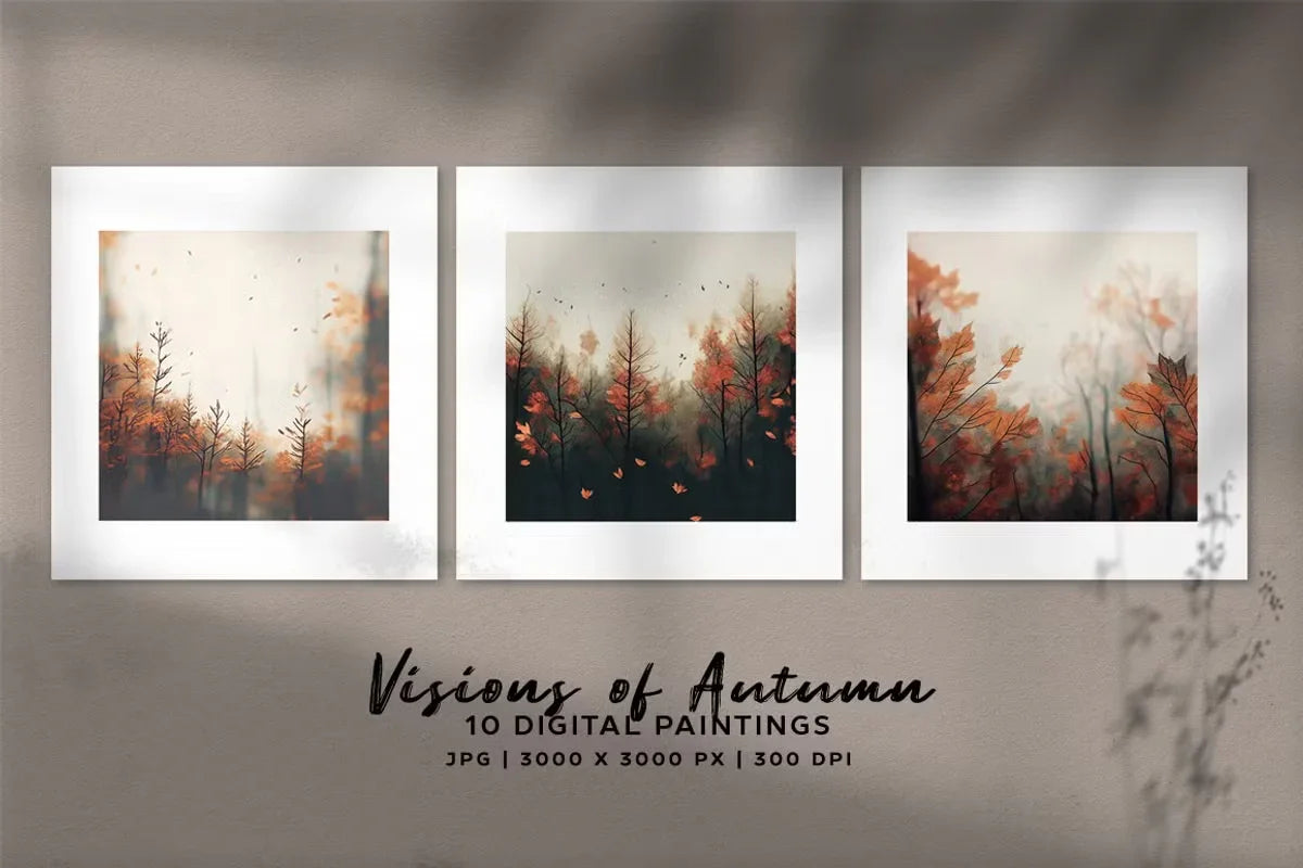 Visions of Autumn - CraftNest - Digital Crafting and Art