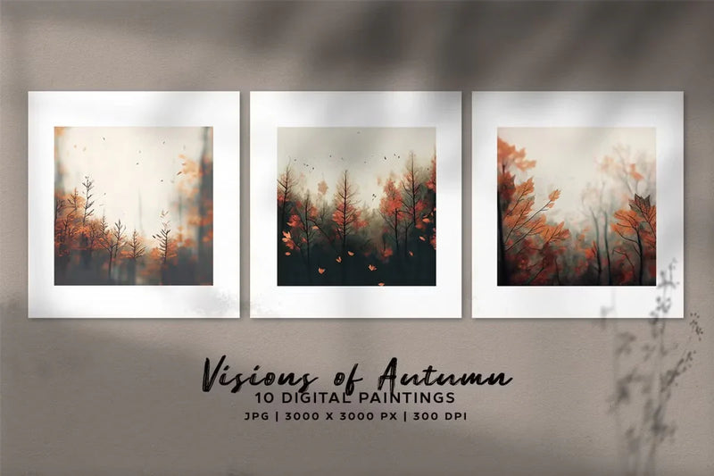 Visions of Autumn - CraftNest - Digital Crafting and Art