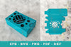 Volleyball Gift Box Papercut Craft Clipart Bundle