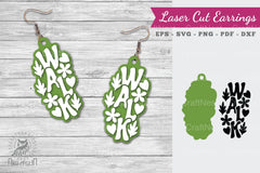 Walk Lasercut Earrings SVG Design Bundle - CraftNest - Digital Crafting and Art