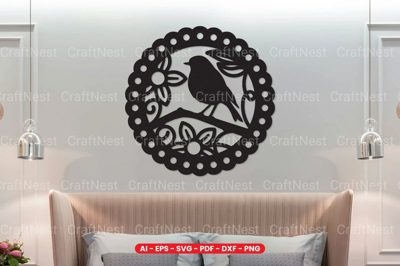 Wall Art Decoration Laser Cut SVG Bundle - CraftNest - Digital Crafting and Art