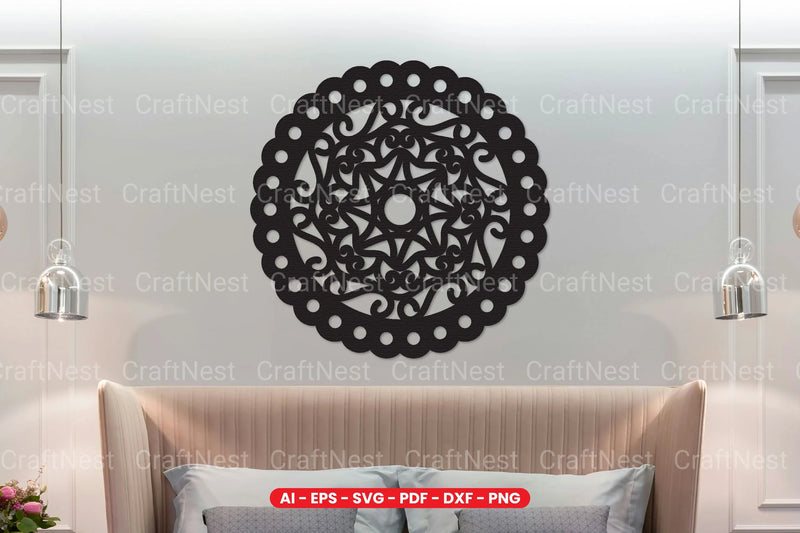 Wall Art Decoration Laser Cut SVG Bundle - CraftNest - Digital Crafting and Art