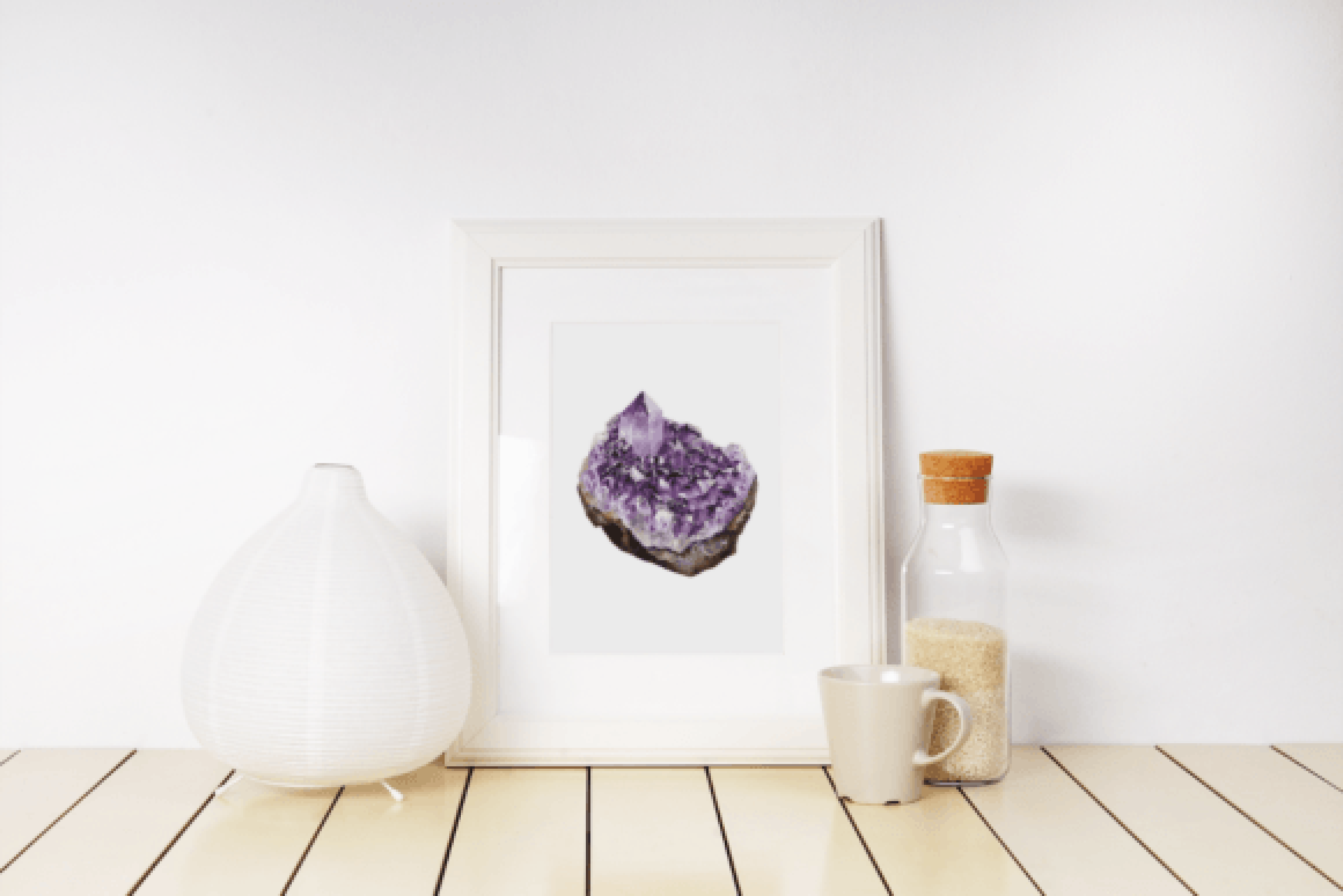 Amethyst Purple Clipart Bundle