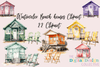 Charming Beach House Clipart Bundle