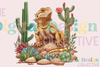 Vibrant Bearded Dragon Clipart Bundle