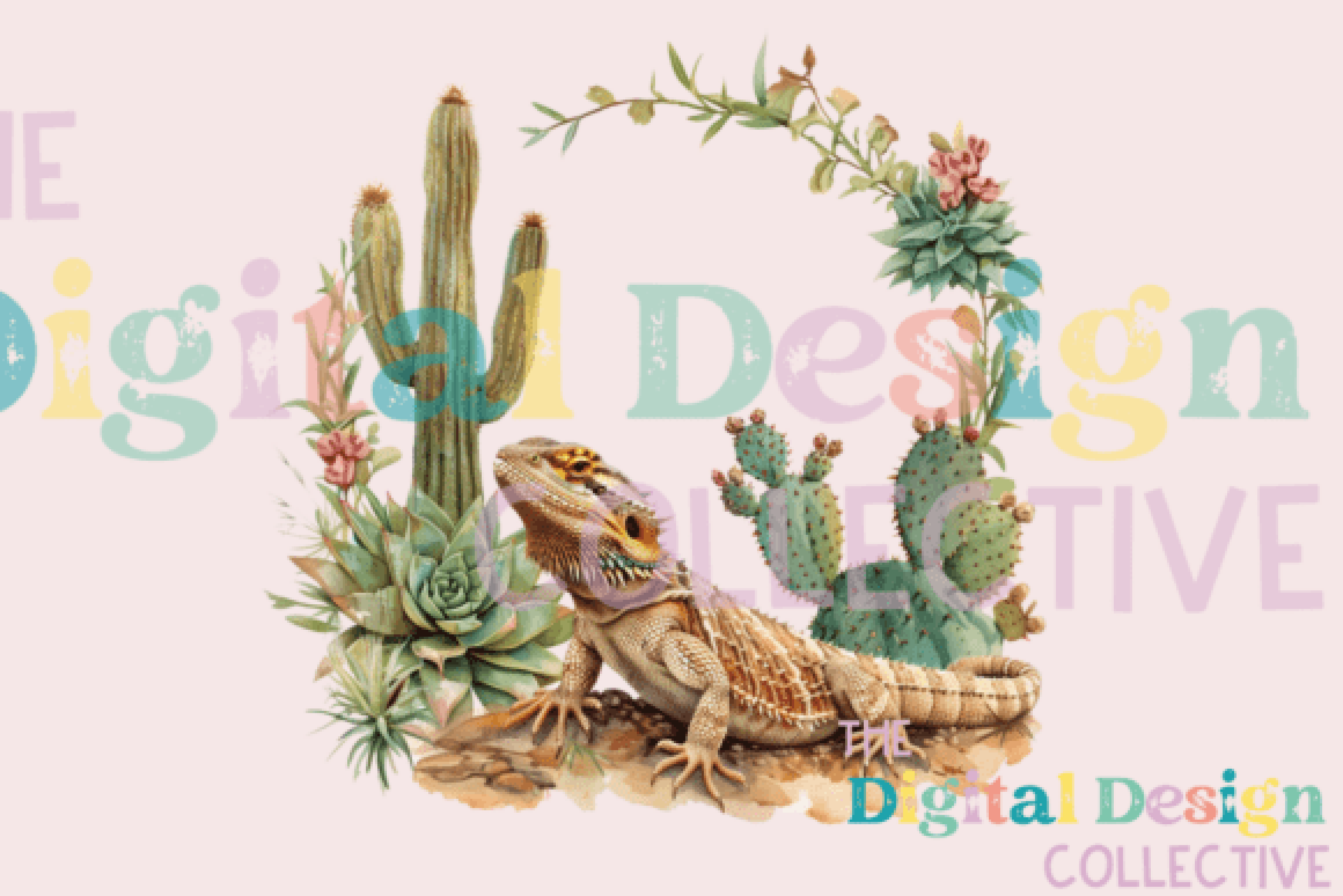 Bearded Dragon Clipart Bundle 2006