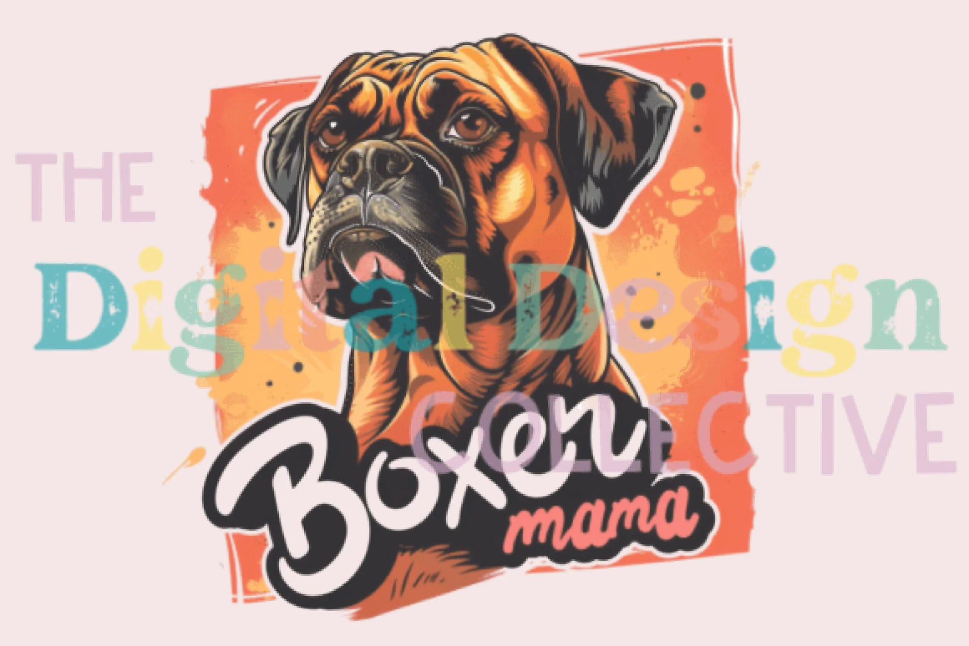 Boxer Mama Clipart Bundle - CraftNest - Digital Crafting and Art
