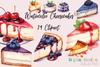 Stunning Cheesecake Clipart Bundle