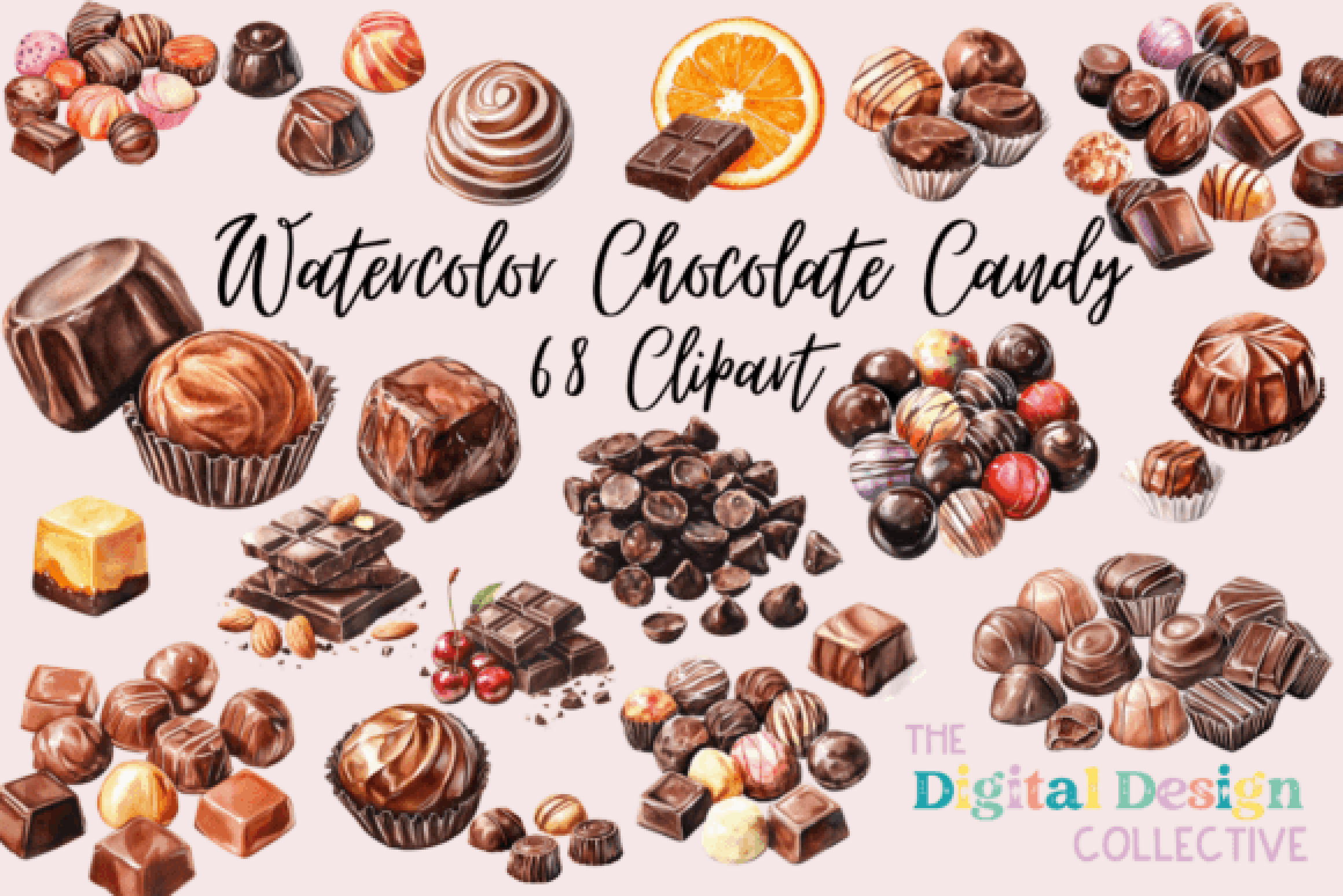 Chocolate Clipart Bundle