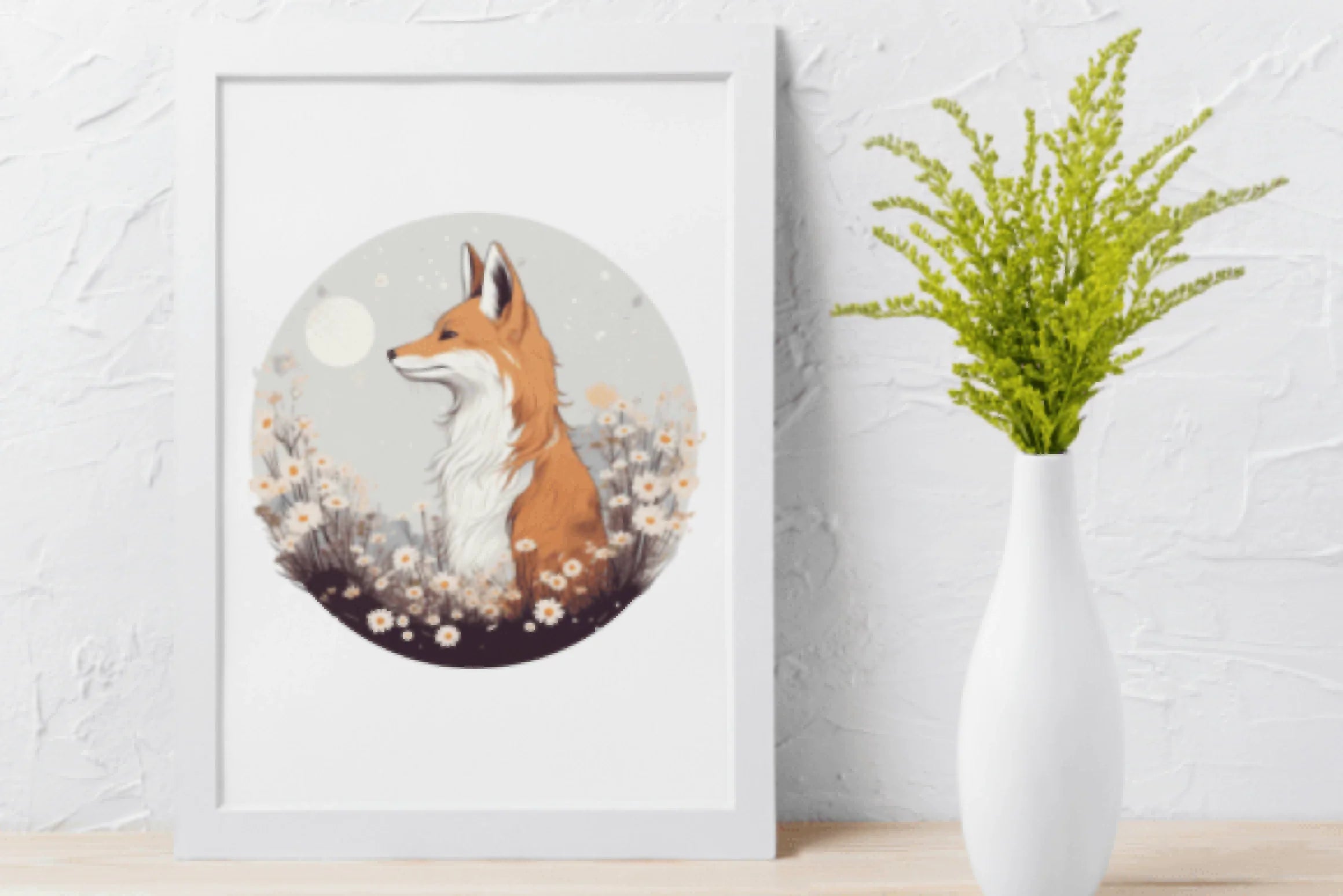 Floral Foxes Clipart Bundle - CraftNest - Digital Crafting and Art