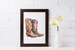 Glam Cowgirl Boots Clipart Bundle - CraftNest - Digital Crafting and Art