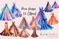 Glitter Dress Clipart Bundle - CraftNest - Digital Crafting and Art