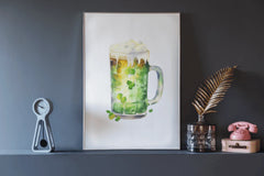 St. Patrick's Day Green Beer Clipart Bundle - CraftNest - Digital Crafting and Art
