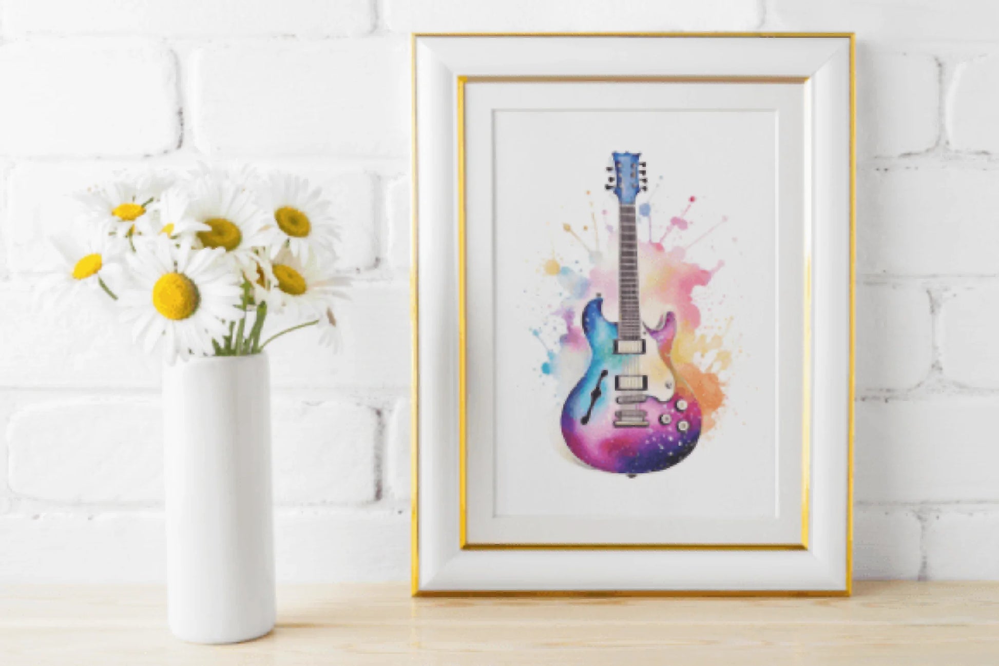 Vibrant Guitar Art Bundle - CraftNest - Digital Crafting and Art