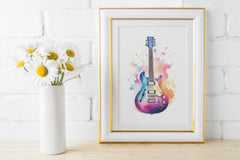 Vibrant Guitar Art Bundle - CraftNest - Digital Crafting and Art