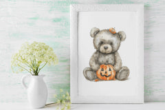 Halloween Teddy Bears Clipart Bundle - CraftNest - Digital Crafting and Art
