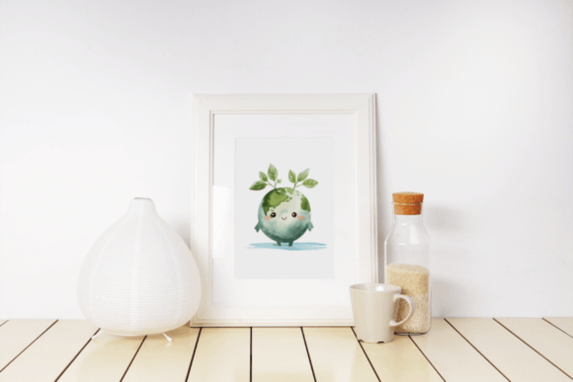 Happy Earth Clipart Bundle