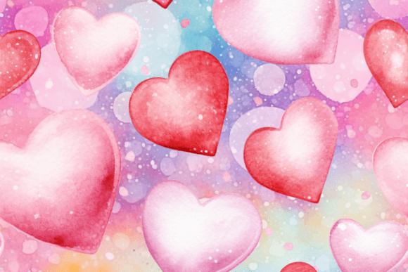 Seamless Heart Backgrounds