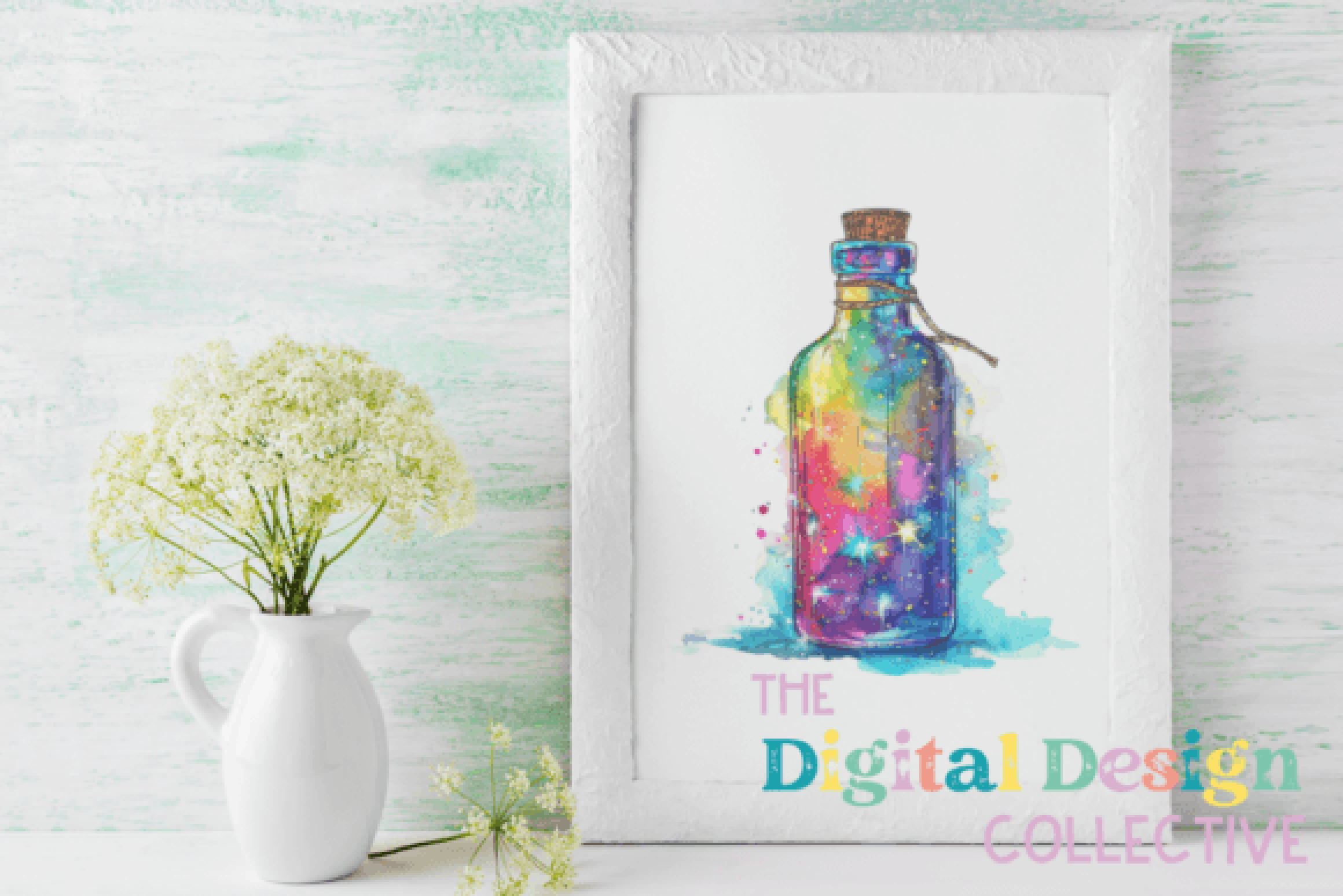 Enchanting Magic Potion Bottles Clipart Bundle - CraftNest - Digital Crafting and Art