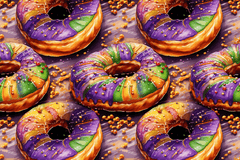 Mardi Gras King Cake Clipart Bundle - CraftNest - Digital Crafting and Art