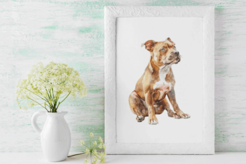 Charming Pitbull Dog Clipart Bundle - CraftNest - Digital Crafting and Art