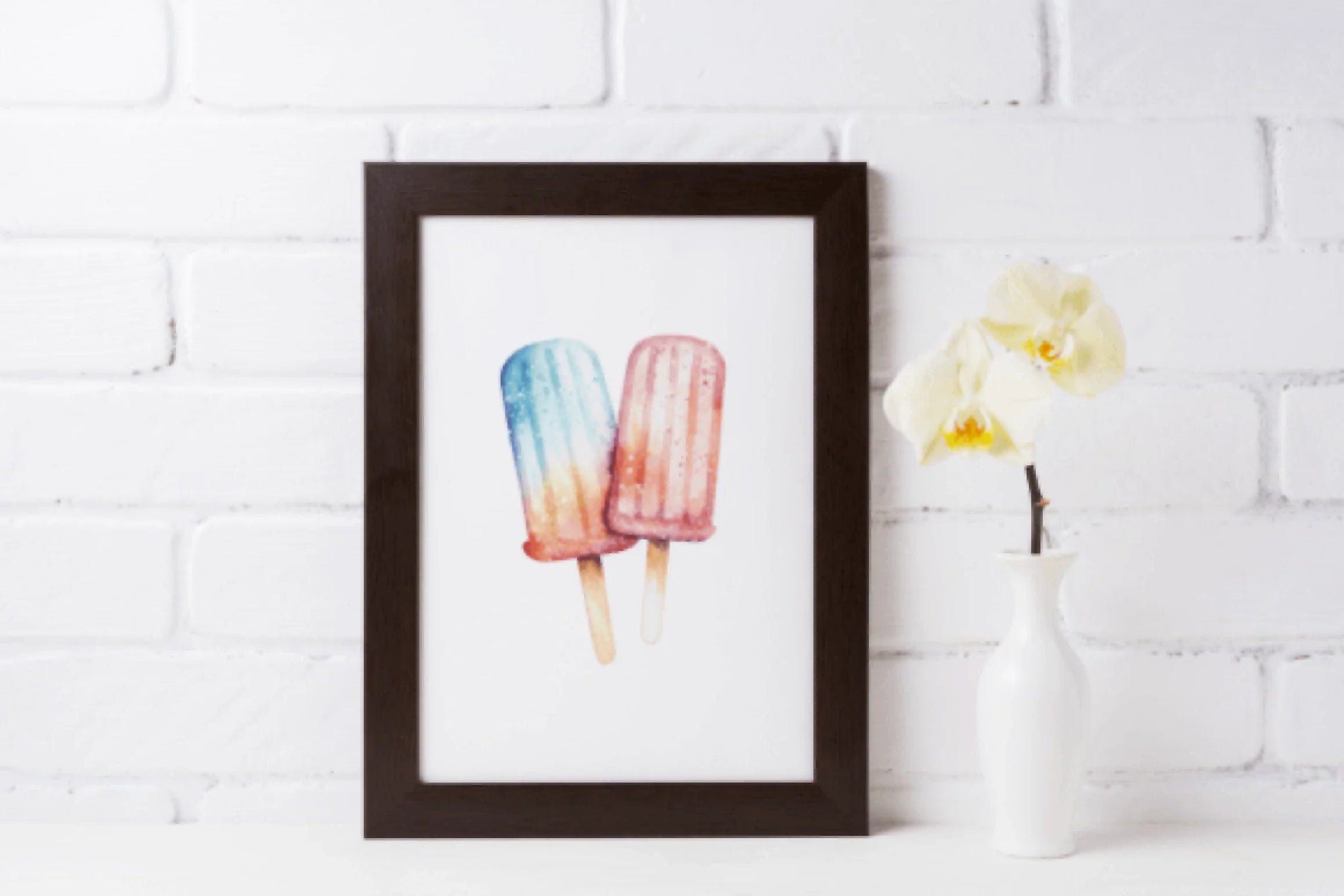 Vibrant Rainbow Popsicle Clipart Bundle - CraftNest - Digital Crafting and Art