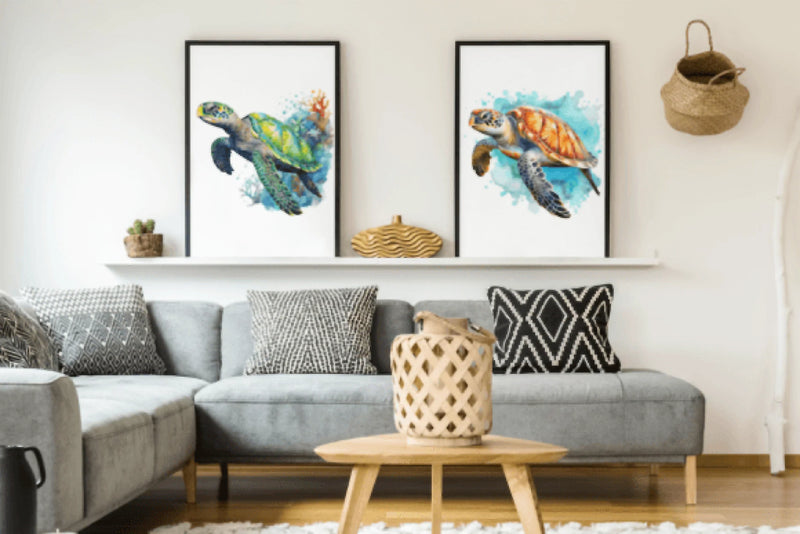 Sea Turtle Clipart Bundle - CraftNest - Digital Crafting and Art