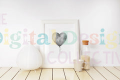 Silver Birthday Balloons Clipart Bundle - CraftNest - Digital Crafting and Art