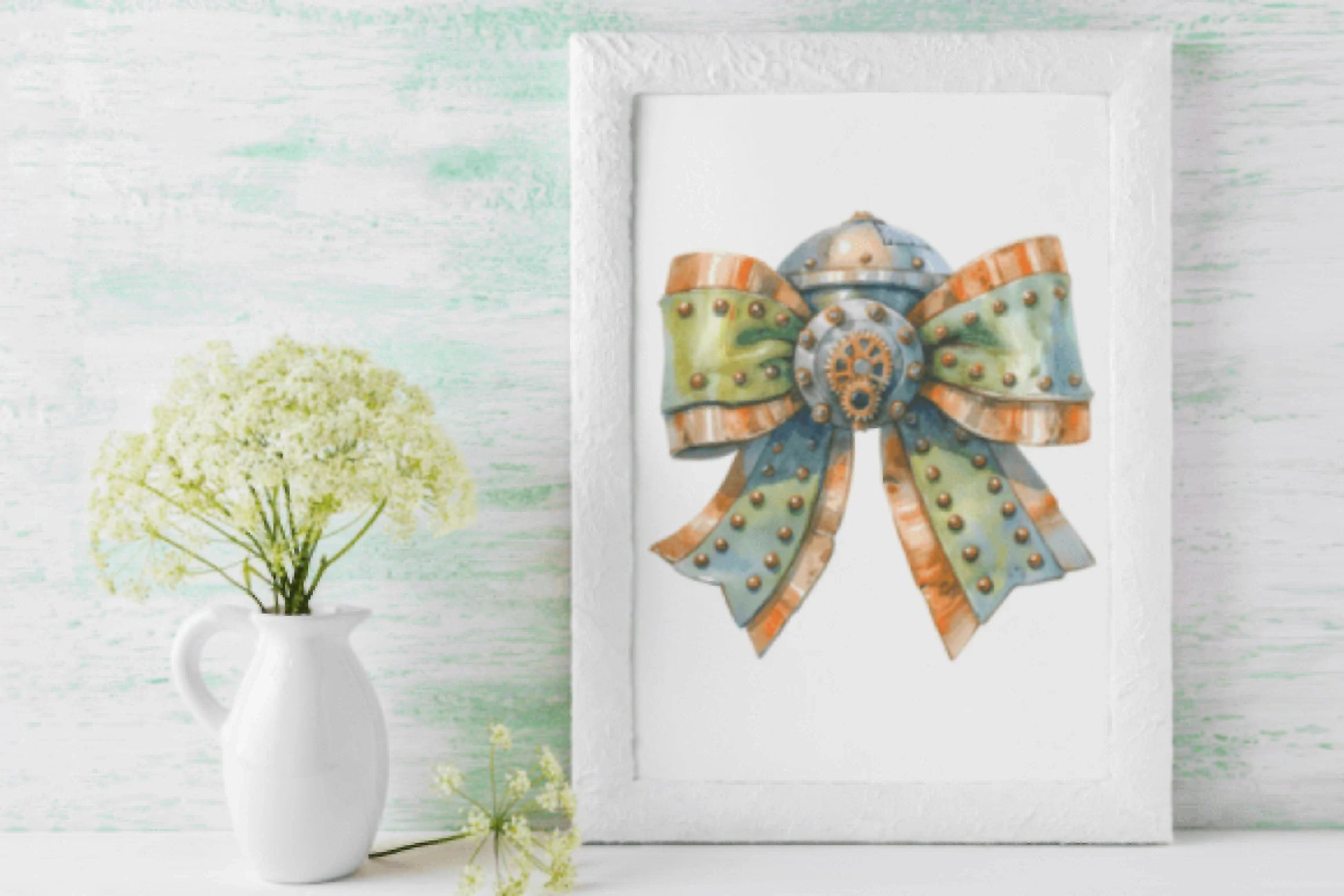 Steampunk Bows Clipart Bundle - CraftNest - Digital Crafting and Art