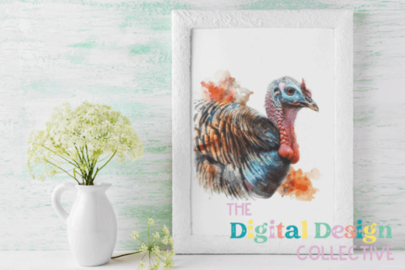 Thanksgiving Turkey Clipart Bundle - CraftNest - Digital Crafting and Art