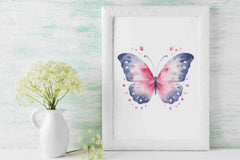 Valentine's Day Butterfly Clipart Bundle - CraftNest - Digital Crafting and Art