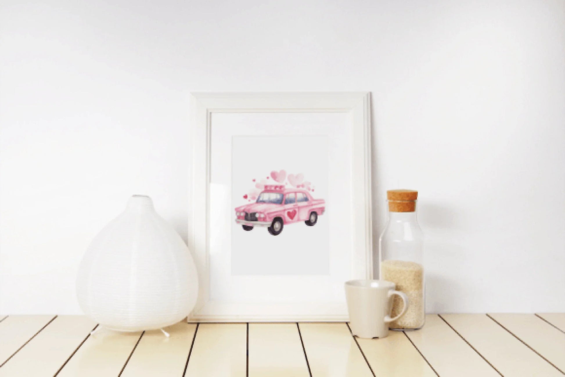 Valentine's Day Police Cars Clipart Bundle - CraftNest - Digital Crafting and Art