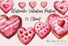 Valentine's Pastries Clipart Bundle