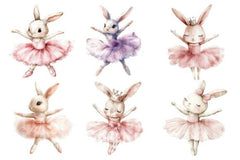 Ballerina Bunny Clipart Bundle 2 - CraftNest - Digital Crafting and Art