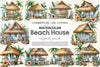 Beach House Clipart Bundle