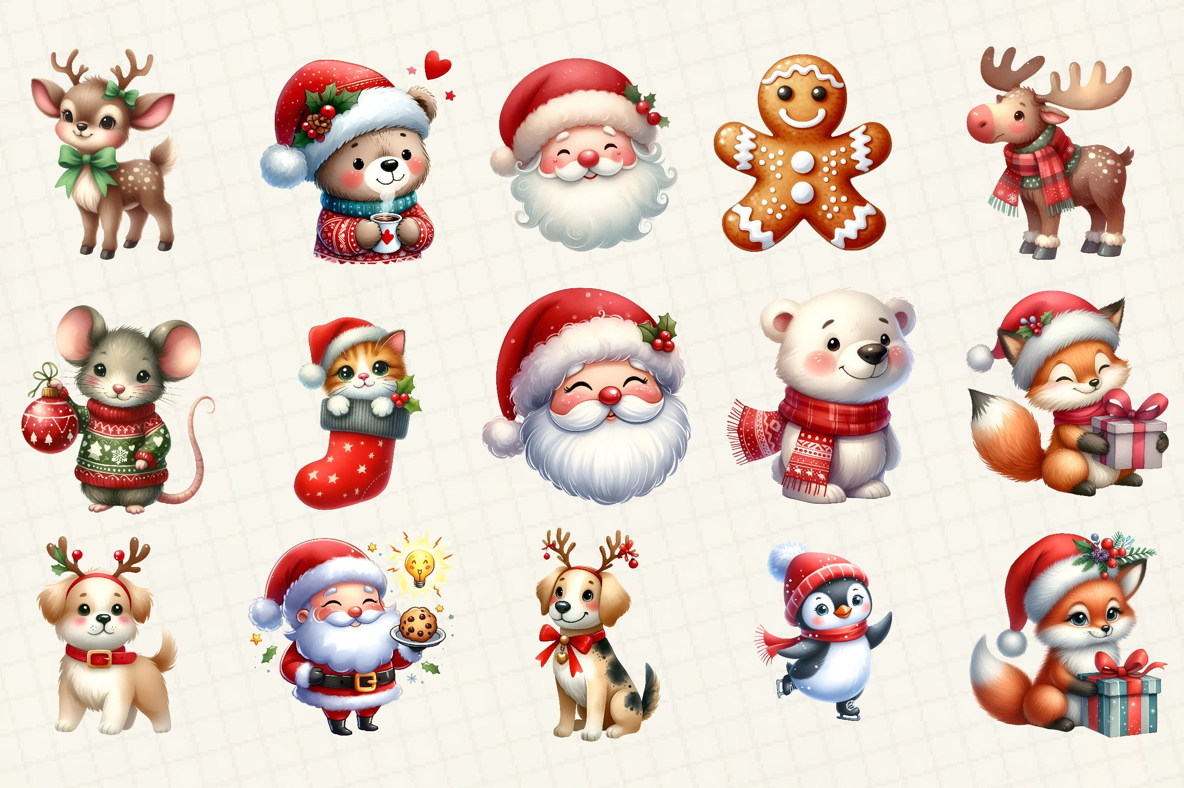 Characters Clipart Bundle